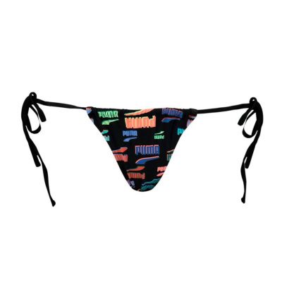 Puma Bikini Puma Swim Side Tie Tanga String Bikini Bottom