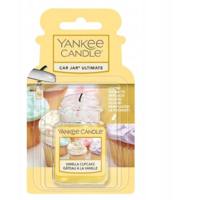 Car Air Freshener ULTIMATE VANILLA CUPCAKE YANKEE