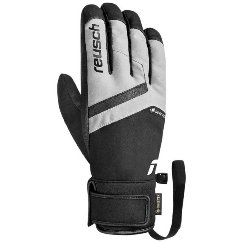 Reusch Booster GORE-TEX gloves size 8.5 black and gray