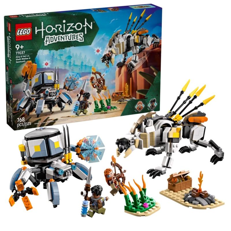 LEGO HORIZON 77037 Aloy and Varl vs. Crabwalker and Sawtooth