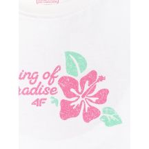 4f Maglietta sleeveless with print