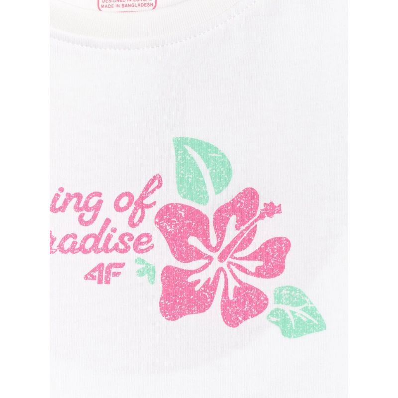 4f Maglietta sleeveless with print