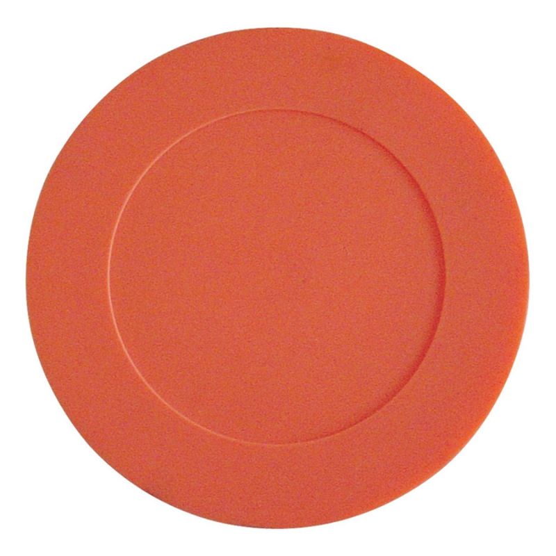PVC floorball puck 3" orange