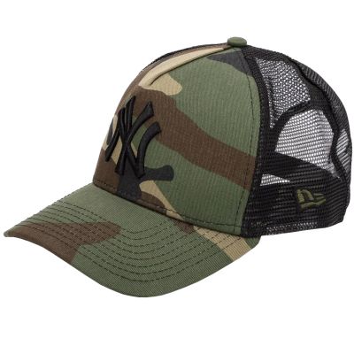 New Era Cappello New York Yankees Clean Camo Trucker