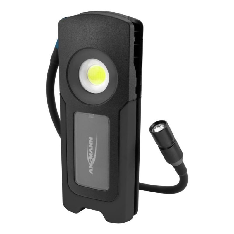 Ansmann WL1500R Pocket Flex LED flashlight black 17.1 cm, Lichtfarbe Hauptlicht 6000K