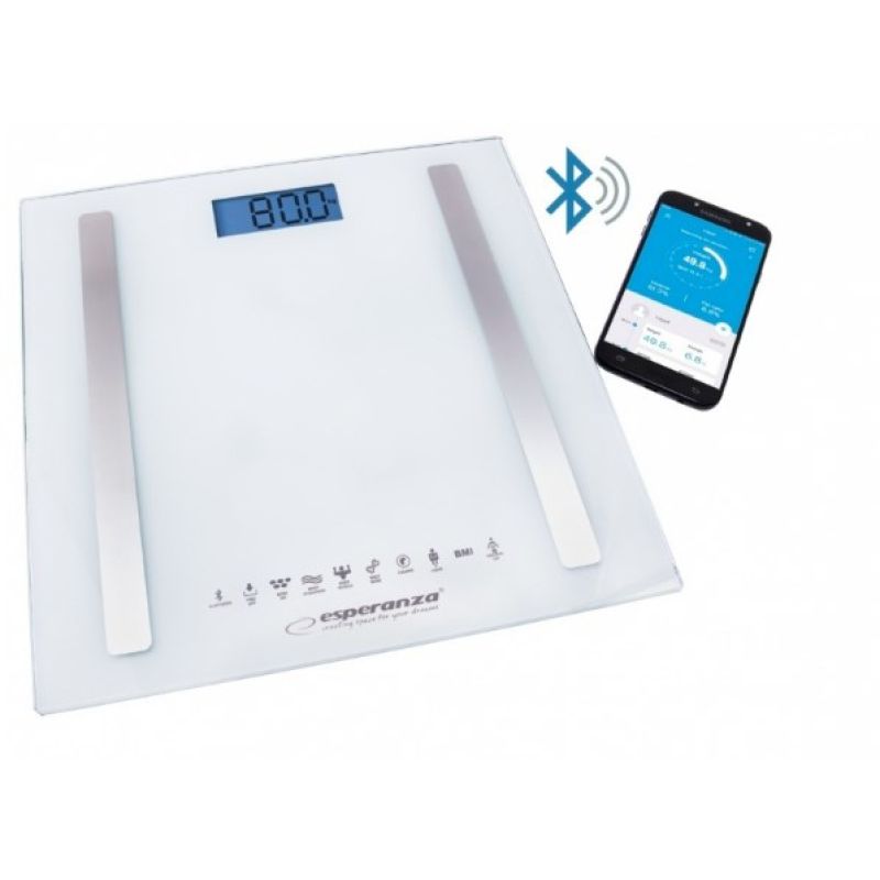 Esperanza B.FIT EBS016W Bluetooth Scale (White)