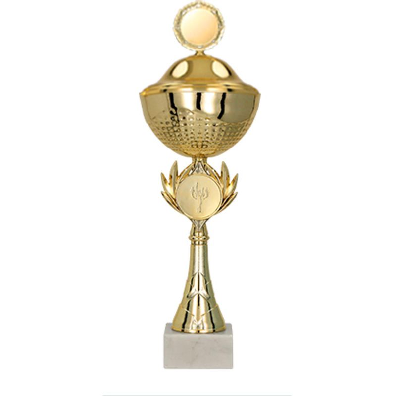 Metal cup with a lid