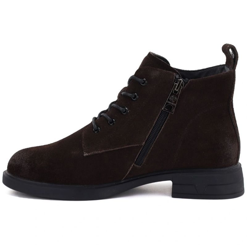 Vinceza Stivali leather ankle insulated suede Vinceza