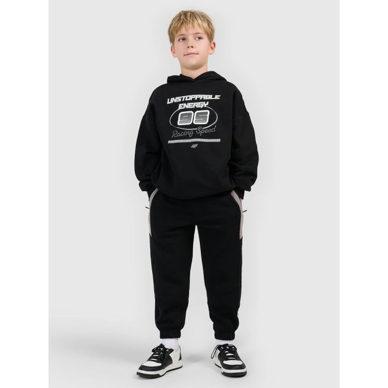 4f Felpa loose with hood
