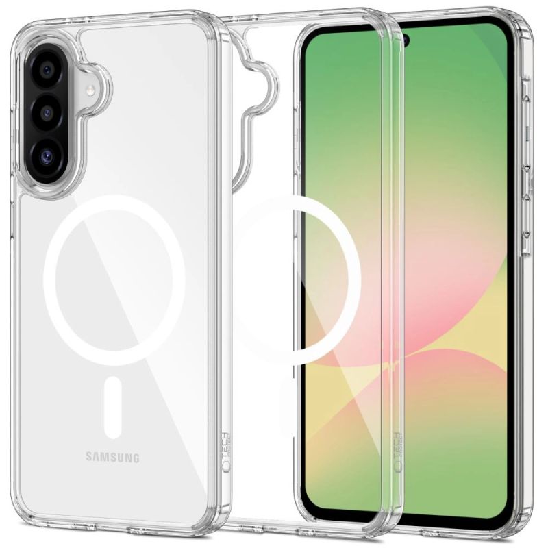 Tech-Protect FlexAir Hybrid MagSafe Case for Samsung Galaxy A36 / A56 / A37 5G - Transparent