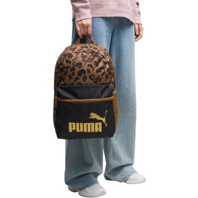 Puma Zaino Phase AOP Brown/Black/Leopard