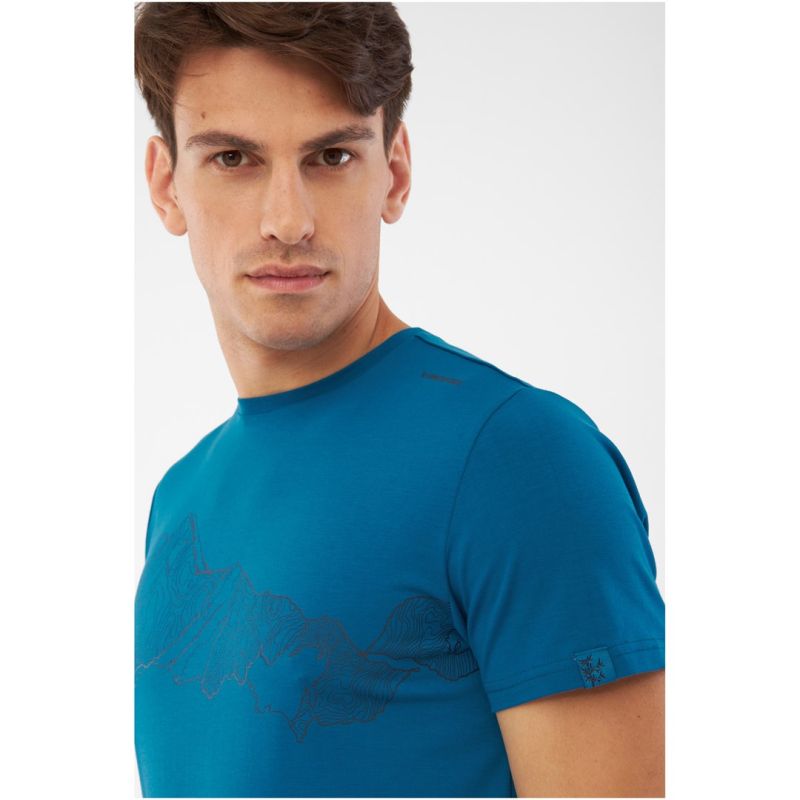 VIKING Lenta Bamboo Light Man T-shirt Blue XL