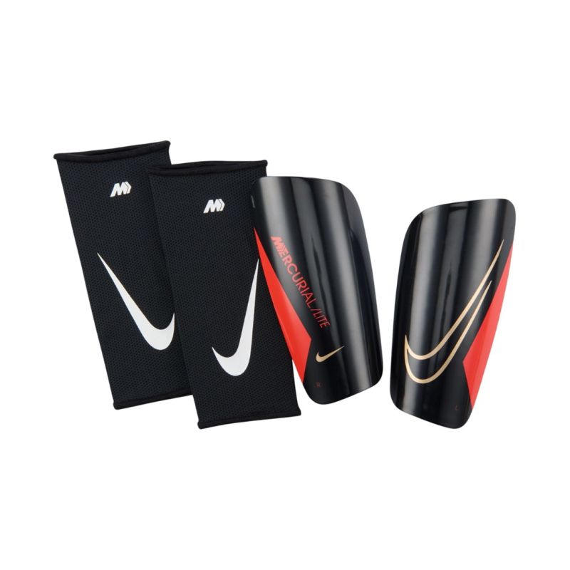 Nike Mercurial Lite SuperLock Football Shin Guards Black DN3609 010 M