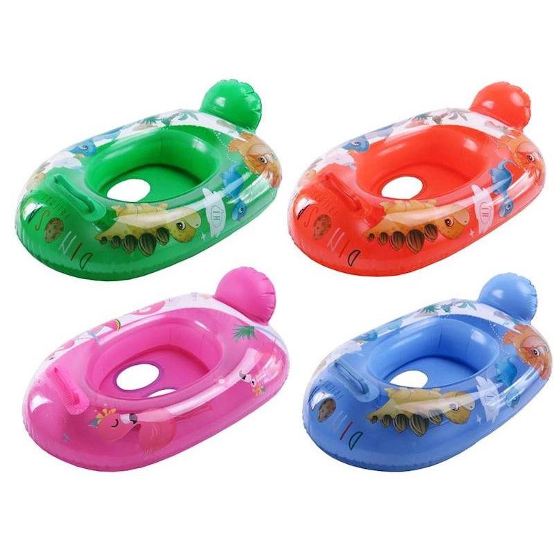 Tropic inflatable swimming ring for children