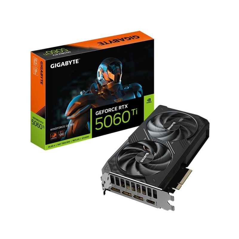 Gigabyte GeForce RTX 5060 Ti WINDFORCE OC 16GB Graphics Card