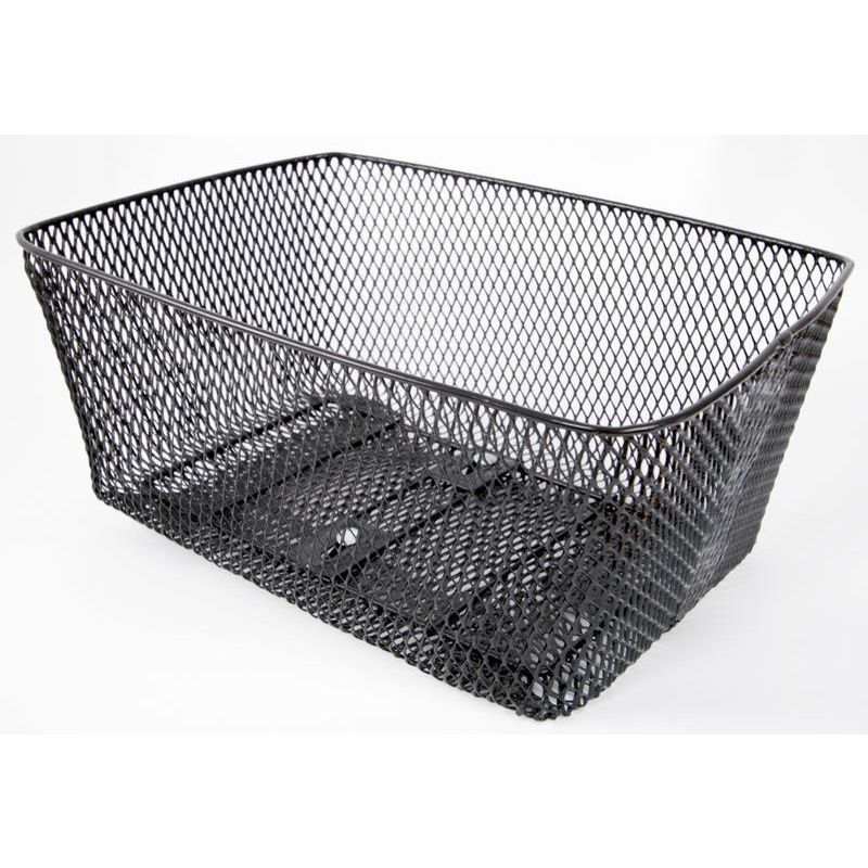 METS Bicycle basket, bolt-on mesh rack