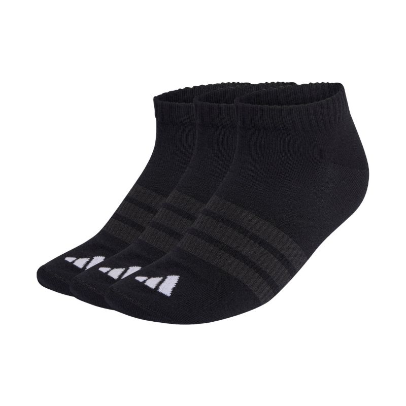 Adidas Thin & Light Essentials Low Cut 3p socks black KC9628