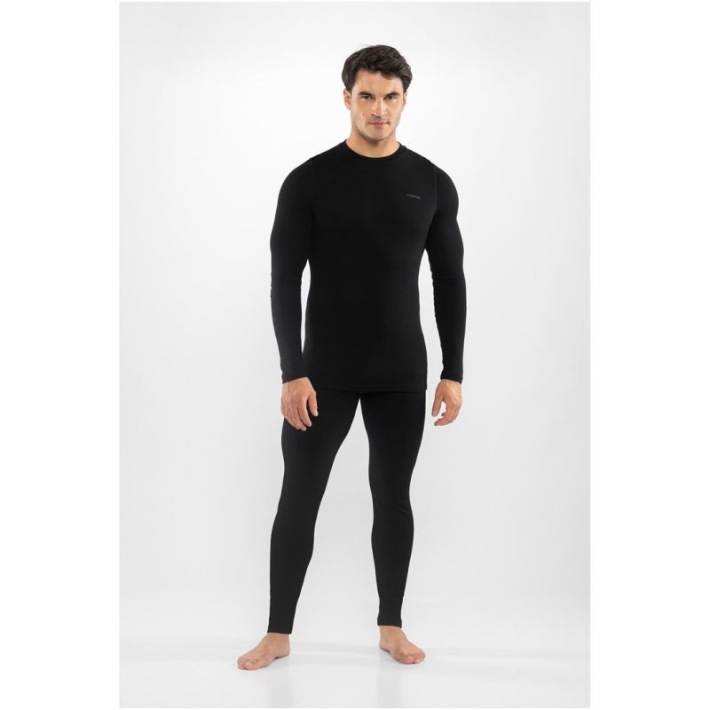 VIKING Meriboo Man Set Merino Men’s Underwear, Black, L
