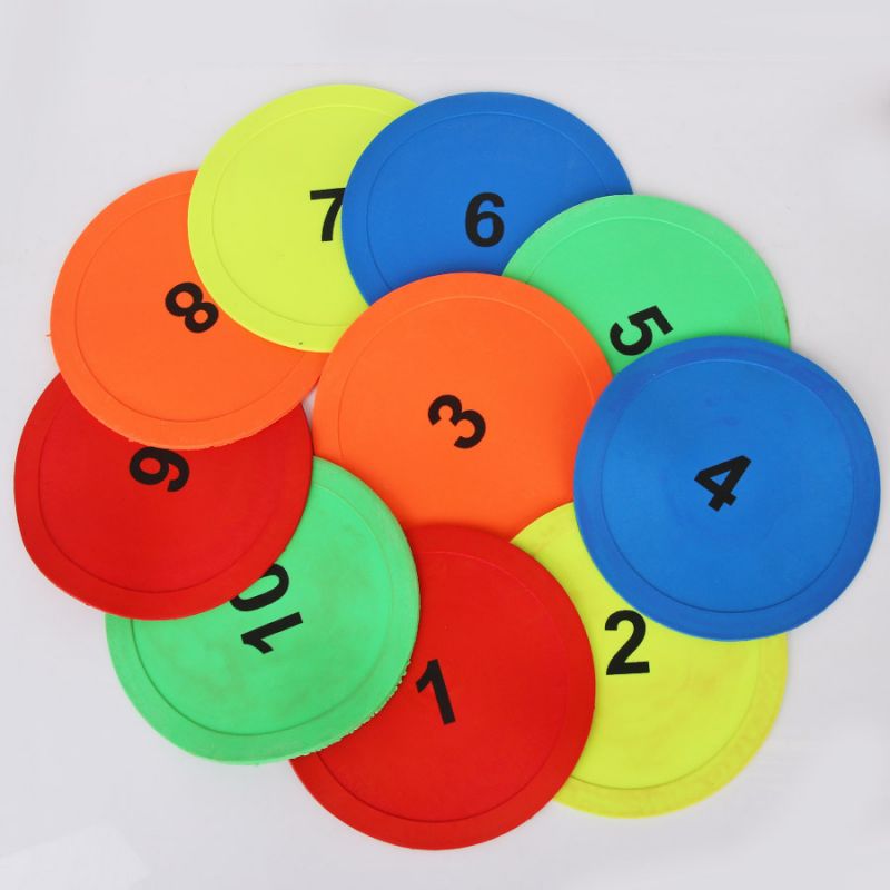 Playground - disc 10 pcs numbers