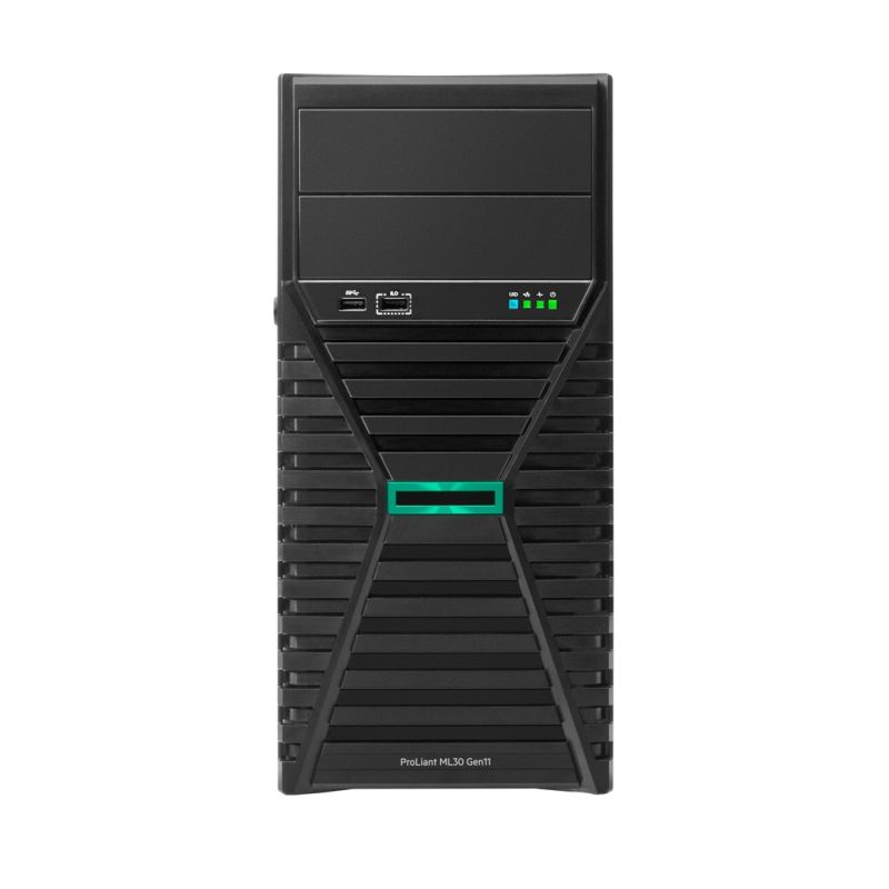 HPE ProLiant ML30 Gen11 server 960 GB Tower (4U) Intel® Xeon® 6325P 3.5 GHz 32 GB DDR5-SDRAM 1000 W