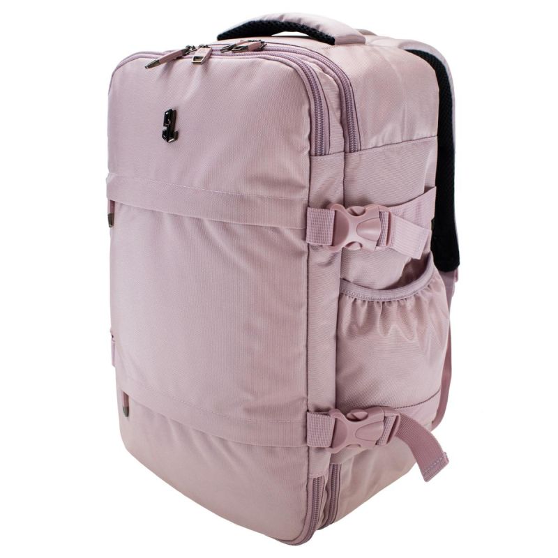 Pink Airplane Backpack with Laptop Compartment SEMI LINE