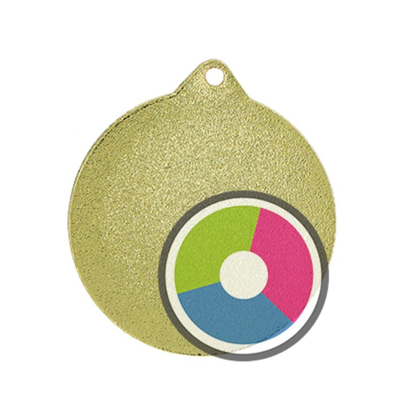 Medal with luxor jet print