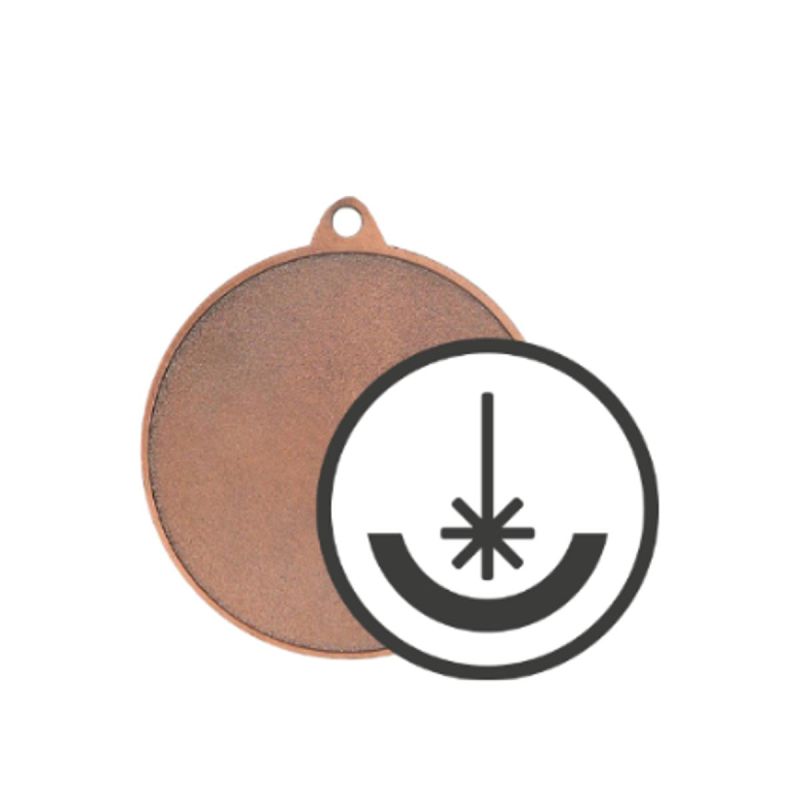 Steel Medal with Laser Engraving – RMI