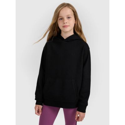 4f Felpa with hood, open,