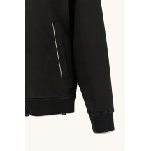 Paul&Shark Felpa cotton and lyocell zip-up,