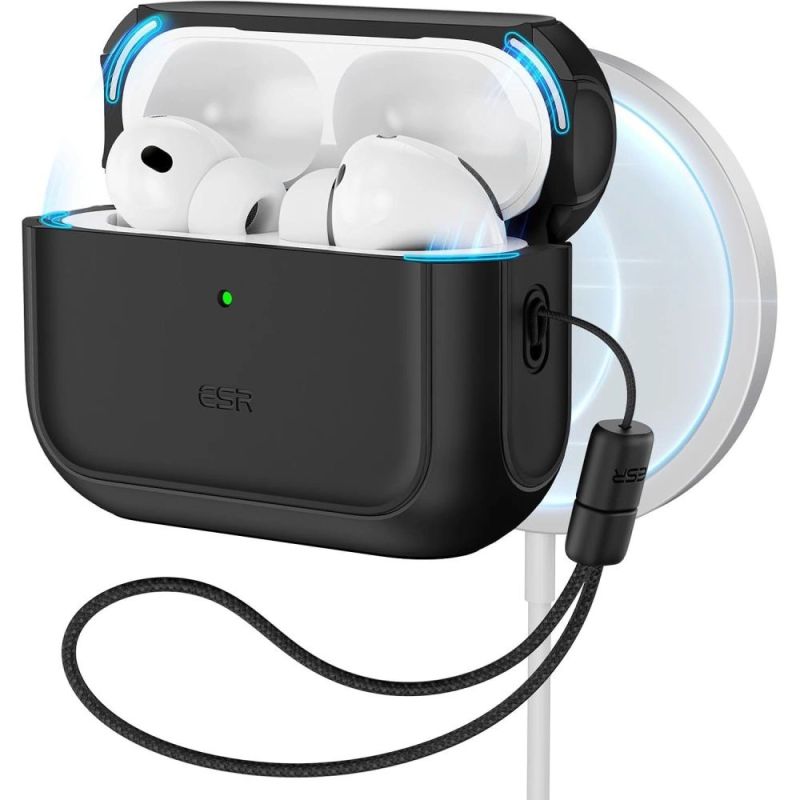 ESR Orbit HaloLock MagSafe case for AirPods Pro 3 - black
