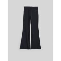 4f Leggings knit with flared legs