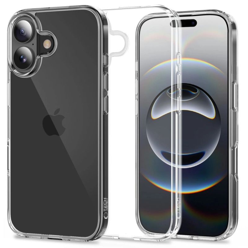Tech-Protect FlexAir Hybrid Case for iPhone 17 - Clear