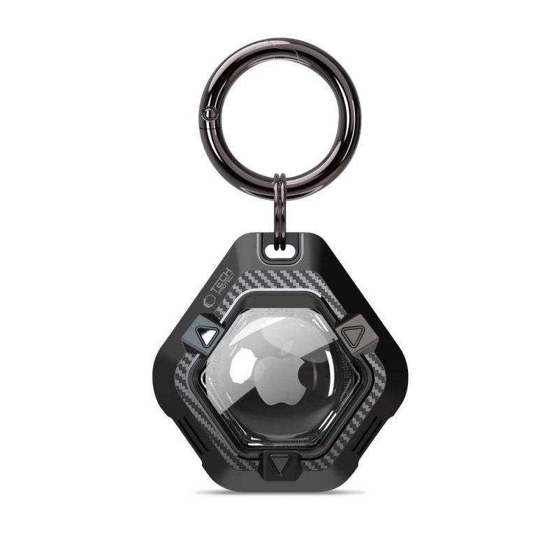 Tech-Protect Defense Case for Apple AirTag 1/2 - Black