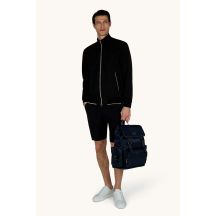 Paul&Shark Felpa cotton and lyocell zip-up,