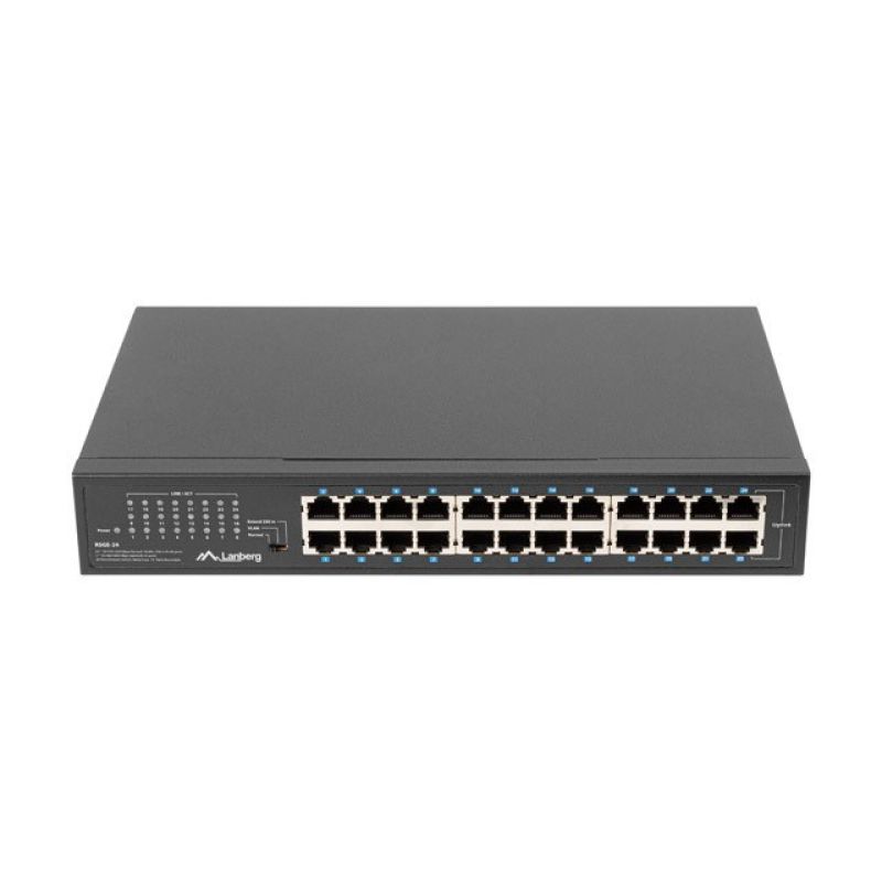LANBERG SWITCH RSGE-24 RACK 19" (24-PORT, 1GB)