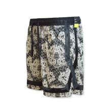 Nike Pantaloncini Fly Crossover AOP Black/Light Bone shorts