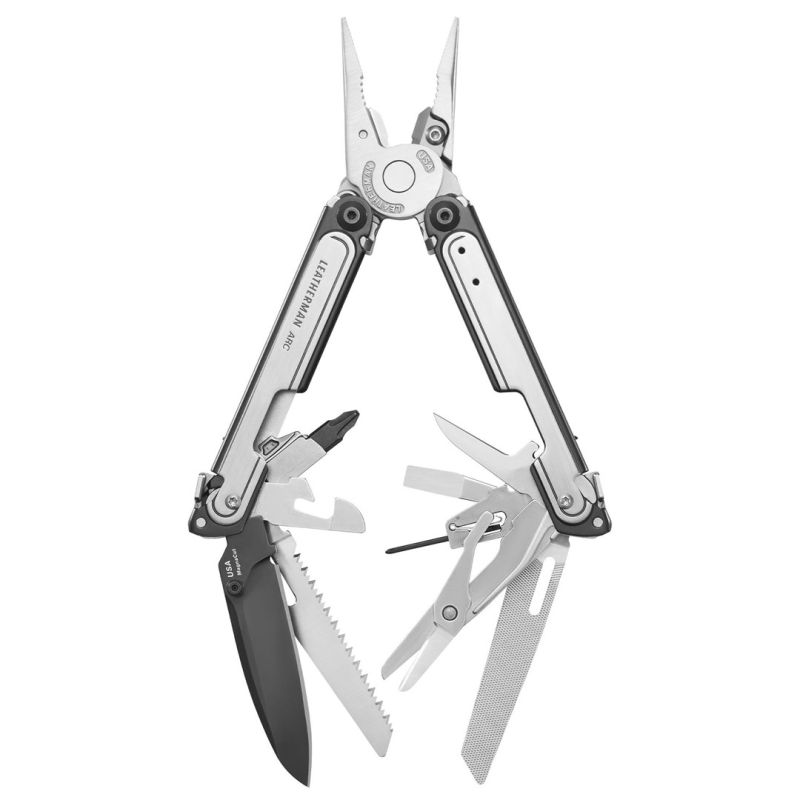 Leatherman ARC Multitool Black-Silver-20 Tools