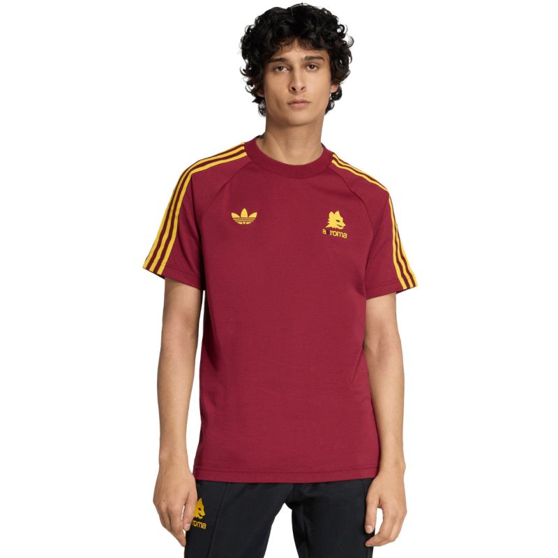 Men's adidas AS Roma Originals Tee burgundy JZ7185