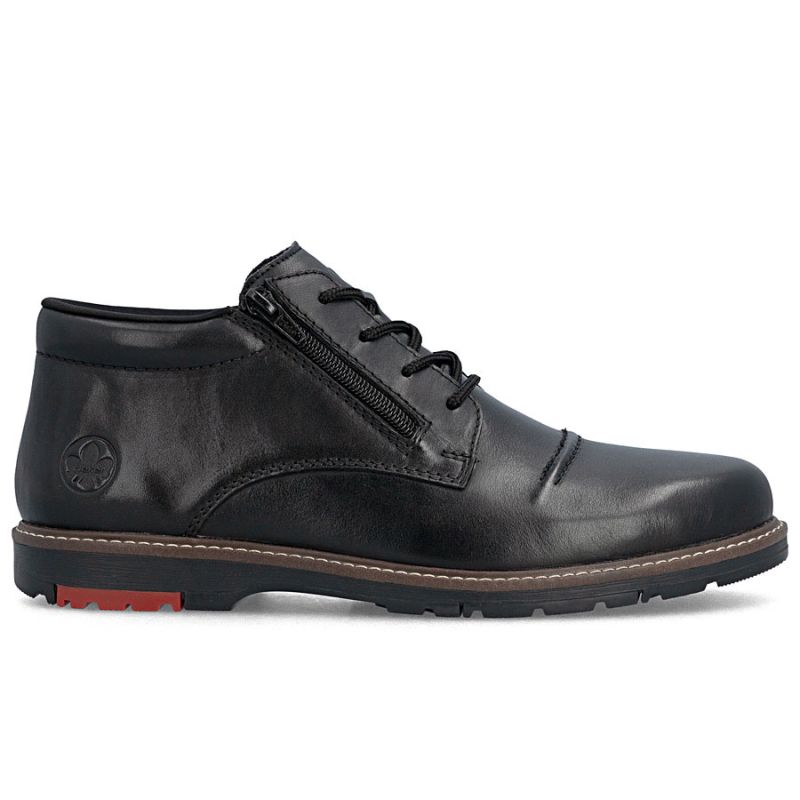 Rieker Stivali comfortable leather ankle, insulated, Rieker