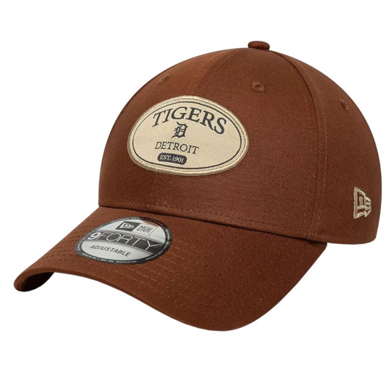 New Era Patch 9FORTY Detroit Tigers Cap 60915779 Brown OSFM