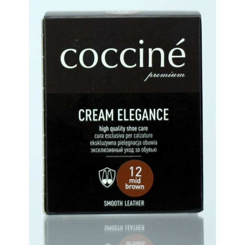 CREAM ELEGANCE Coccine Medium Brown Shoe Care Cream