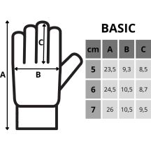 Enero Guanti basic goalkeeper size