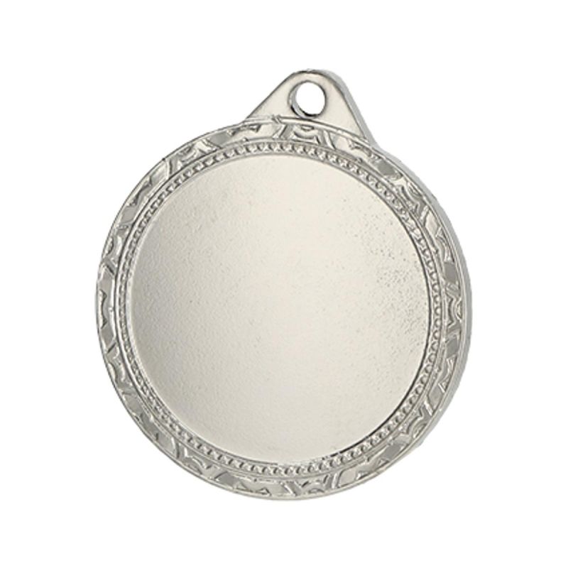 General silver medal with space for a sticker