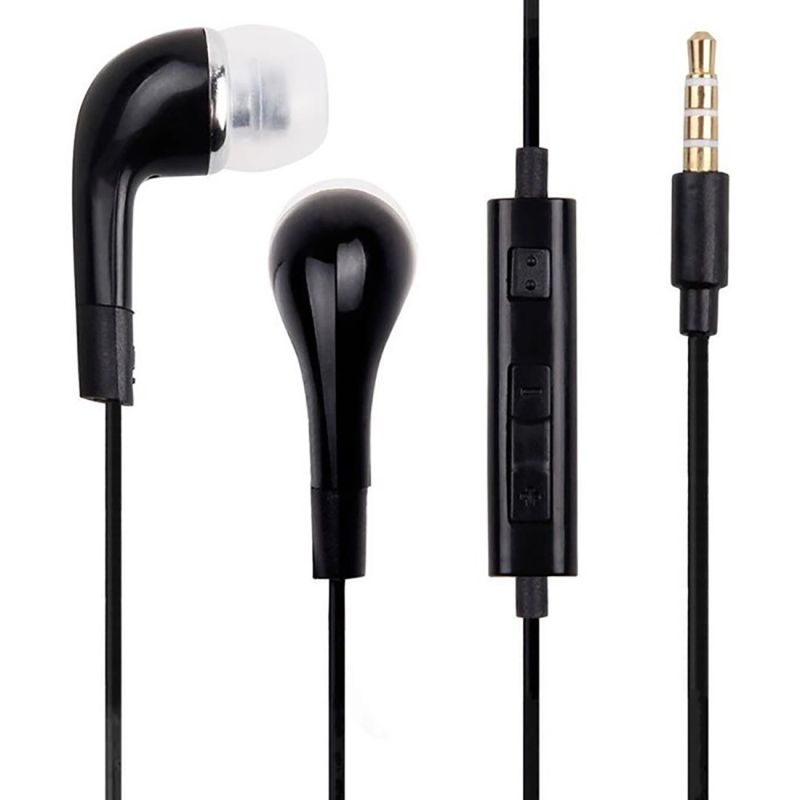 Samsung EHS64AVFBE Wired Headphones Mini Jack 3.5mm Stereo Hi-Fi (Bulk - Replacement Packaging) - Black