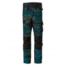 Rimeck Pantaloni Vertex Camo camouflage petrol