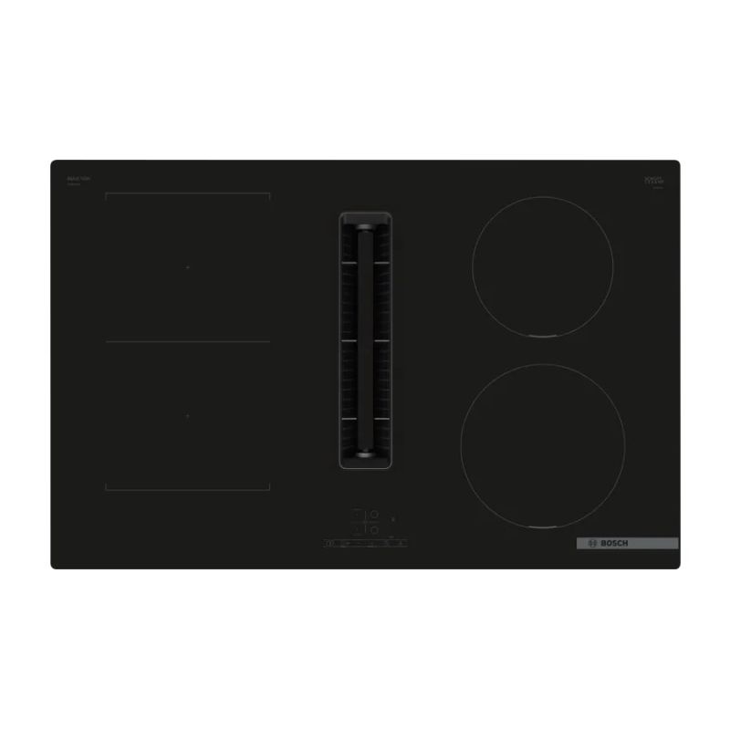 Induction hob with extractor hood BOSCH PVS811B16E 80 cm