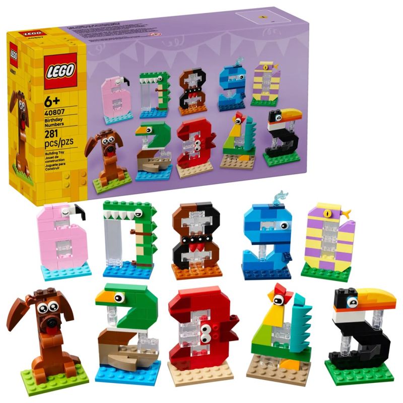 LEGO Other 40807 - Birthday Numbers