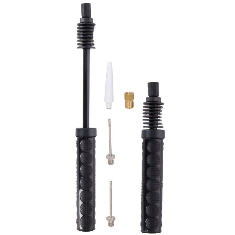 DUNLOP BALL PUMP 23.5 CM WITH NEEDLE AND ACCESSORIES, BIDIRECTIONAL