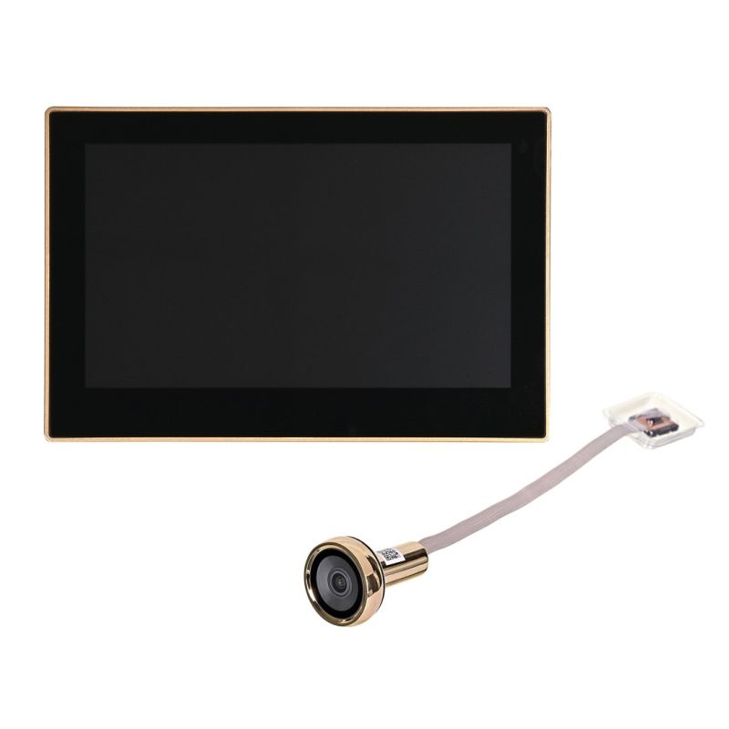 EZVIZ HP2 Wi-Fi Video Doorbell (2 MP), gold