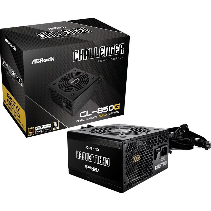 ASRock CHALLENGER 850W 80 Plus Gold Power Supply